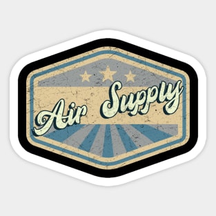 vintage Air Supply Sticker